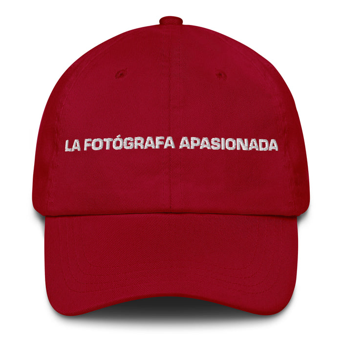 La Fotógrafa Apasionada The Passionate Photographer Mexican Spanish Pride Gift Regalo Dad Hat