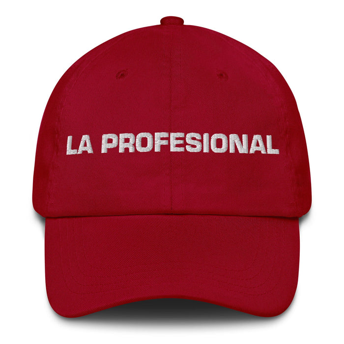 La Profesional The Professional Mexican Spanish Pride Gift Regalo Dad Hat