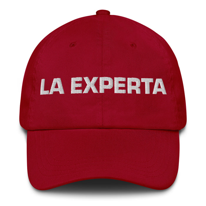 La Experta The Expert Mexican Spanish Pride Gift Regalo Dad Hat