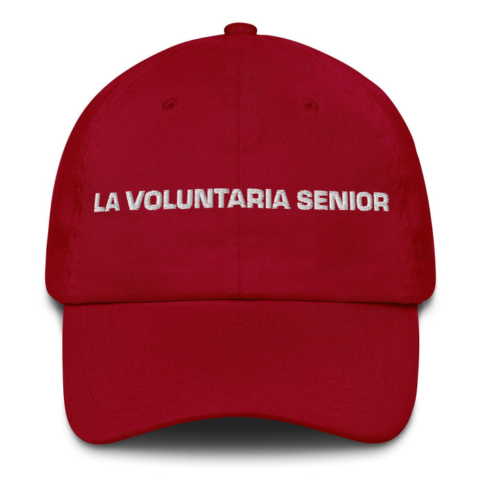 La Voluntaria Senior Il Volontario Senior Orgoglio Messicano Spagnolo Regalo Cappello Papà