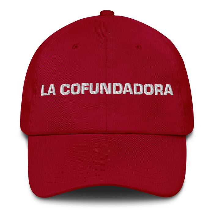 La Cofundadora The Co-Founder Mexican Spanish Pride Gift Regalo Dad Hat