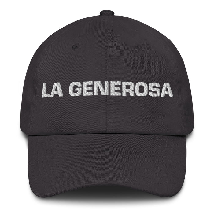 La Generosa The Generous One Mexican Spanish Pride Gift Regalo Dad Hat - Mexicada