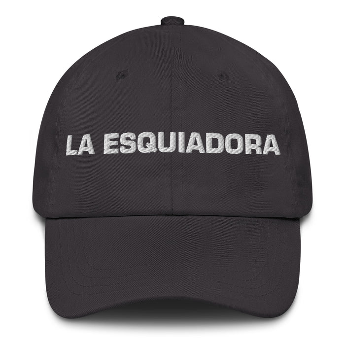 La Esquiadora The Skier Mexican Spanish Pride Gift Regalo Dad Hat