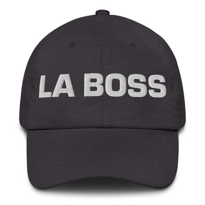 La Boss The Boss Mexican Spanish Pride Gift Regalo Dad Hat