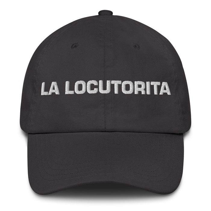 La Locutorita The Little Announcer Mexican Spanish Pride Gift Regalo Dad Hat