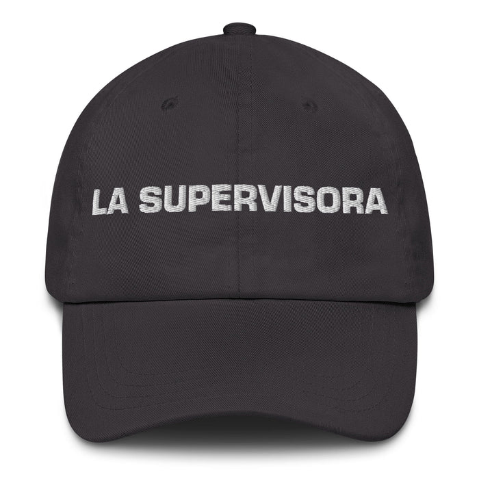 La Supervisora ​​Le superviseur Mexicain Espagnol Fierté Cadeau Regalo Papa Chapeau