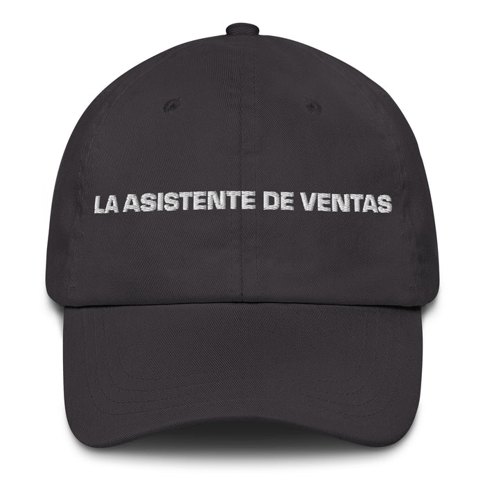 La Asistente De Ventas The Sales Assistant Mexican Spanish Pride Gift Regalo Dad Hat