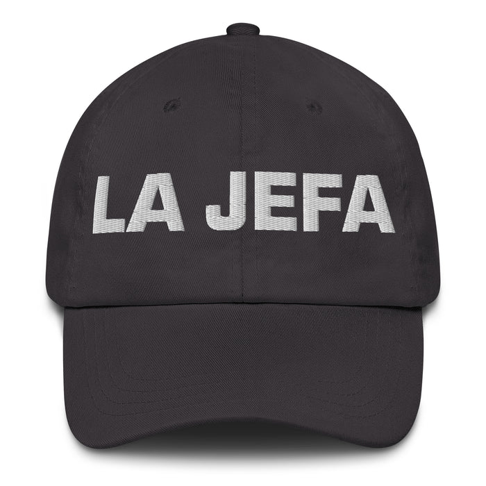 La Jefa The Chief / Boss Mexican Spanish Pride Gift Regalo Dad Hat