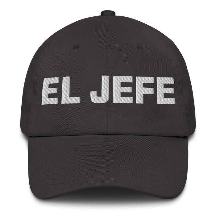 El Jefe The Chief / Boss Mexican Spanish Pride Gift Regalo Dad Hat