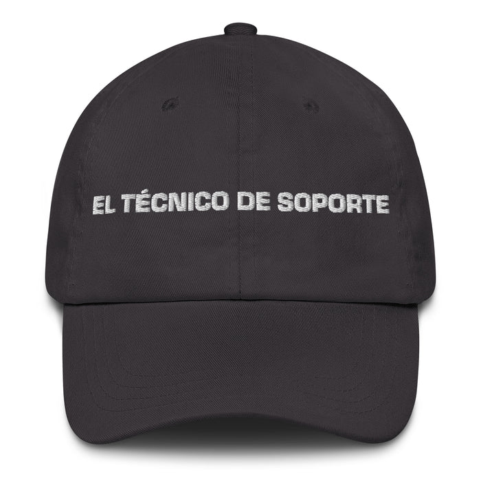 El Técnico De Soporte The Support Technician Mexican Spanish Pride Gift Regalo Dad Hat