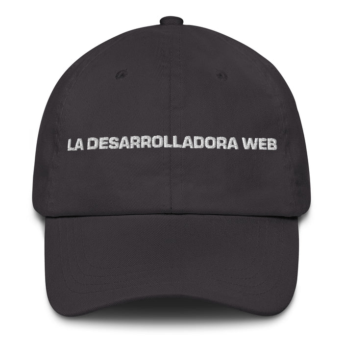 La Desarrolladora Web The Web Developer Mexican Spanish Pride Gift Regalo Dad Hat