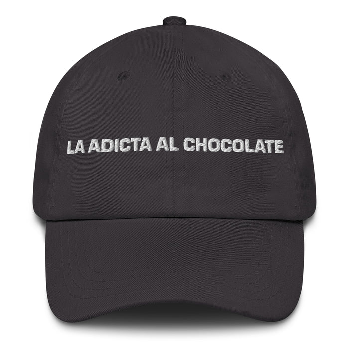 La Adicta Al Chocolate The Chocolate Addict Mexican Spanish Pride Gift Regalo Dad Hat