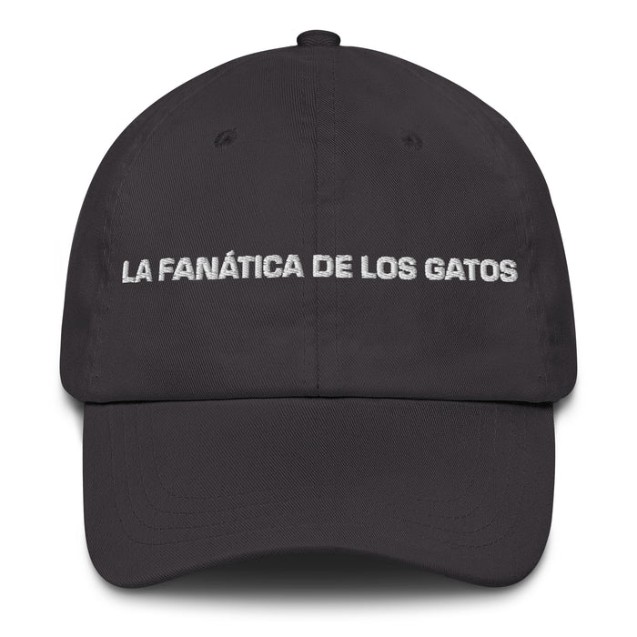 La Fanática De Los Gatos The Cat Lover Mexican Spanish Pride Gift Regalo Dad Hat