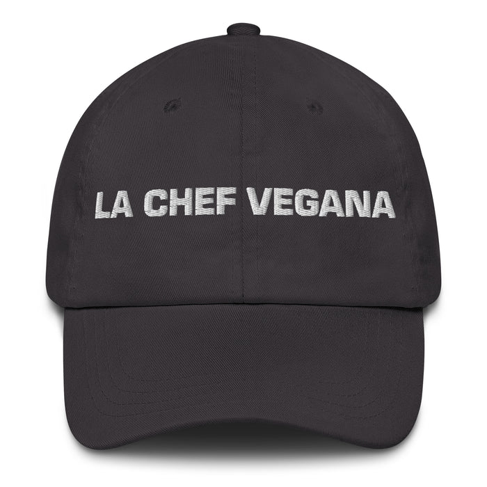 La Chef Vegana The Vegan Chef Mexican Spanish Pride Gift Regalo Dad Hat