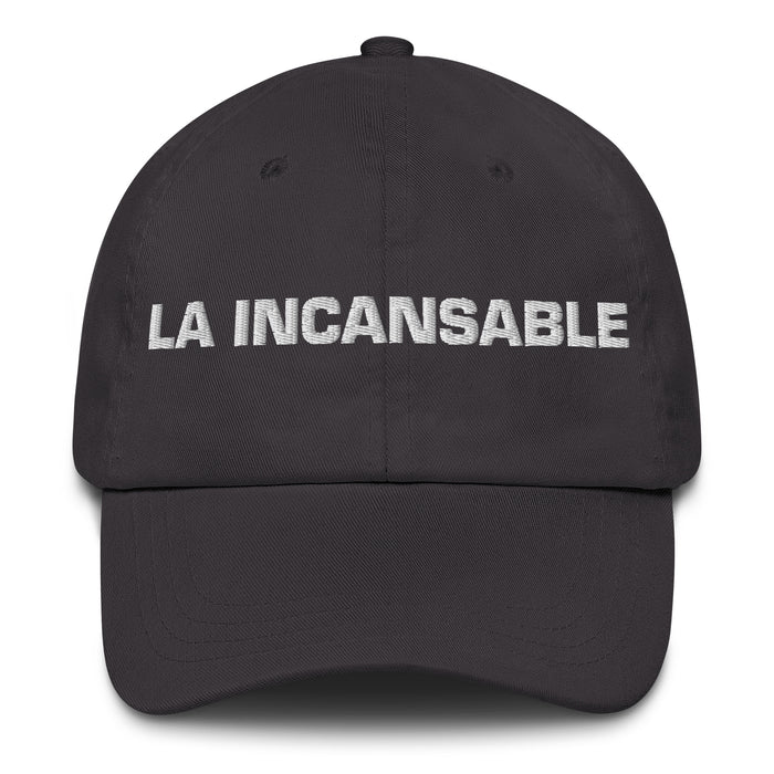 La Incansable The Tireless One Mexican Spanish Pride Gift Regalo Dad Hat