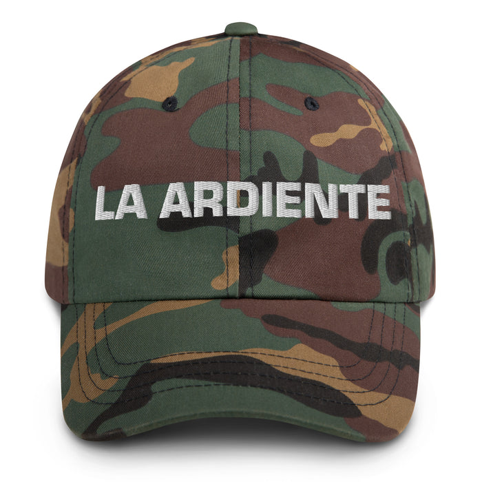 La Ardiente The Fiery One Mexican Spanish Pride Gift Regalo Dad Hat - Mexicada