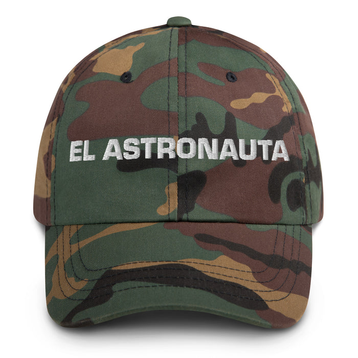 El Astronauta The Astronaut Mexican Spanish Pride Gift Regalo Dad Hat - Mexicada