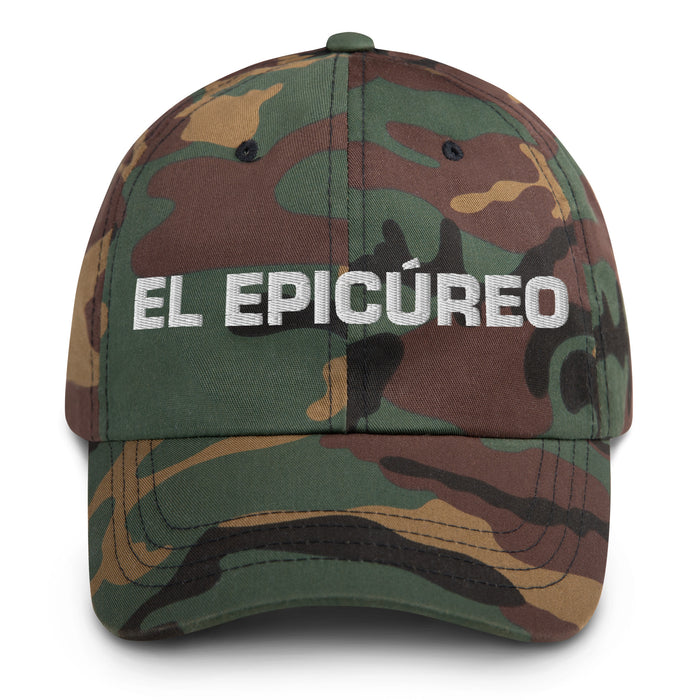 El Epicúreo The Epicurean Mexican Spanish Pride Gift Regalo Dad Hat - Mexicada