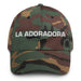 La Adoradora The Worshiper Mexican Spanish Pride Gift Regalo Dad Hat - Mexicada