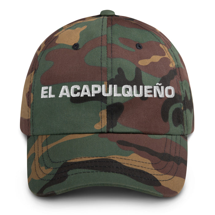 El Acapulqueño Le résident d'Acapulco Cadeau de fierté mexicaine espagnole Regalo Dad Hat