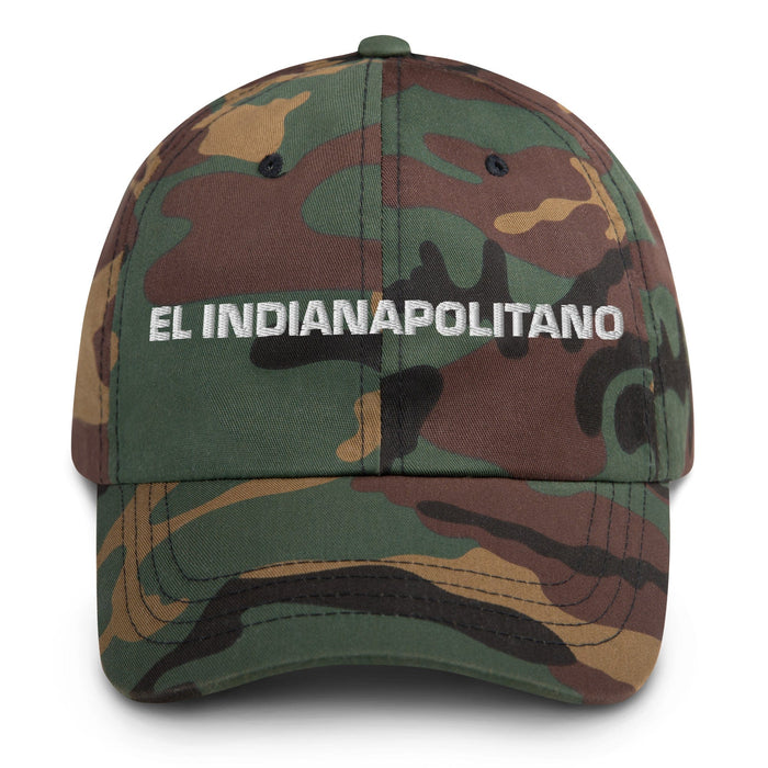 El Indianapolitan Le résident d'Indianapolis Cadeau de fierté mexicaine espagnole Regalo Dad Hat