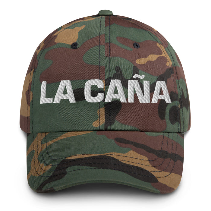 La Caña The Beer Lover Mexican Spanish Pride Gift Regalo Dad Hat