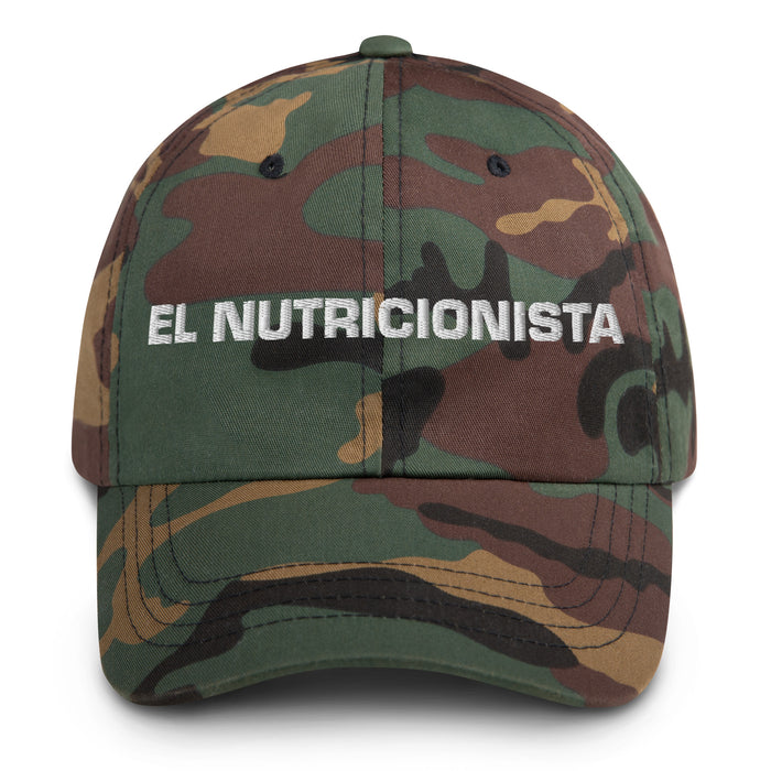 El Nutricionista The Nutritionist Mexican Spanish Pride Gift Regalo Dad Hat