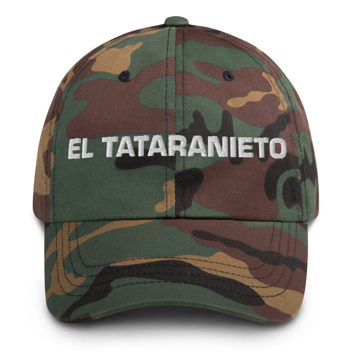 El Tataranieto The Great-Great-Granddaughter / The Great-Great-Grandson Mexican Spanish Pride Gift Regalo Dad Hat