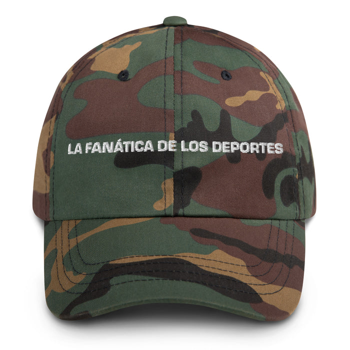 La Fanática De Los Deportes The Sports Fan Mexican Spanish Pride Gift Regalo Dad Hat