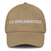 La Diplomática The Diplomat Mexican Spanish Pride Gift Regalo Dad Hat - Mexicada