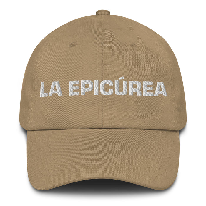 La Epicúrea The Epicurean Mexican Spanish Pride Gift Regalo Dad Hat - Mexicada