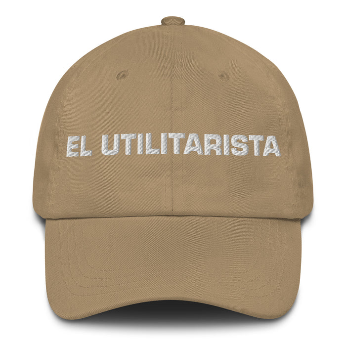 El Utilitarista The Utilitarian Mexican Spanish Pride Gift Regalo Dad Hat - Mexicada