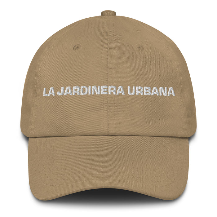 La Jardinera Urbana The Urban Gardener Mexican Spanish Pride Gift Regalo Dad Hat - Mexicada