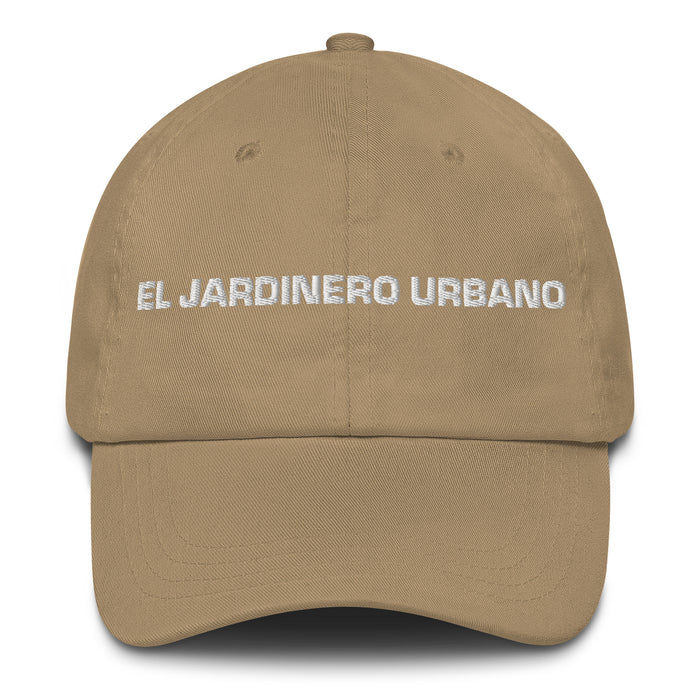 El Jardinero Urbano The Urban Gardener Mexican Spanish Pride Gift Regalo Dad Hat - Mexicada