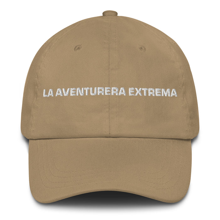 La Aventurera Extrema The Extreme Adventurer Mexican Spanish Pride Gift Regalo Dad Hat - Mexicada