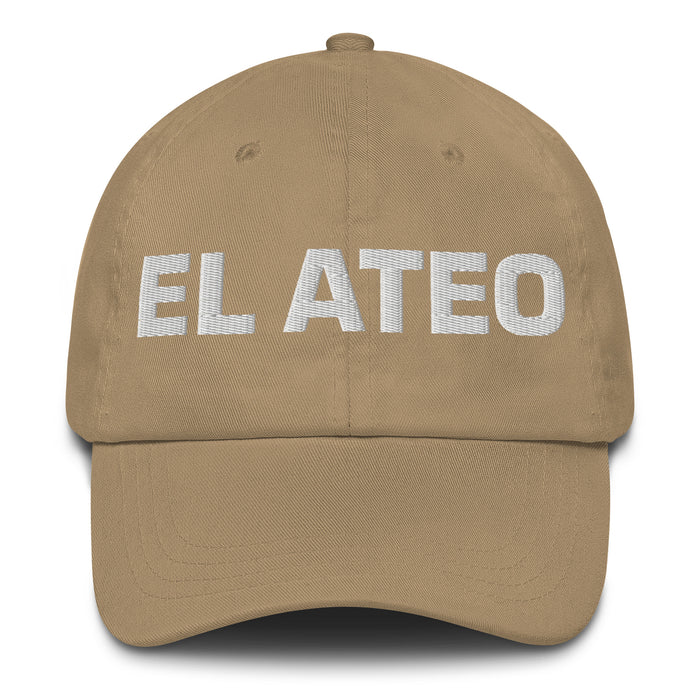 El Ateo The Atheist Mexican Spanish Pride Gift Regalo Dad Hat - Mexicada