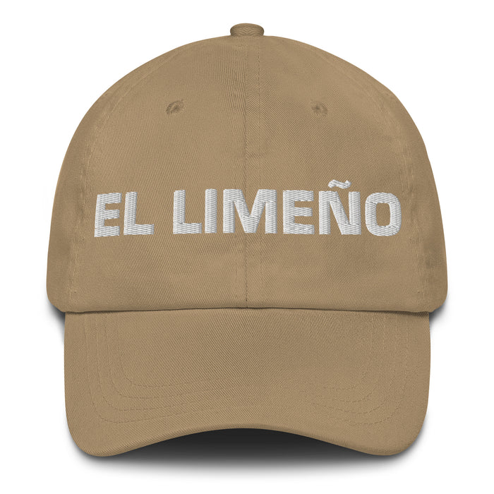 El Limeño The Lima Resident Mexican Spanish Pride Gift Regalo Dad Hat - Mexicada