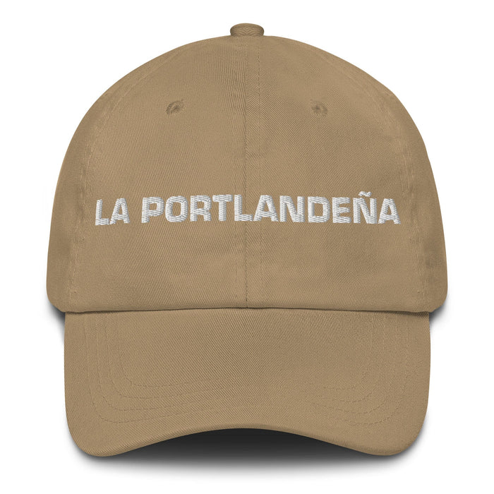 La Portlandeña The Portland Resident Mexican Spanish Pride Gift Regalo Dad Hat - Mexicada