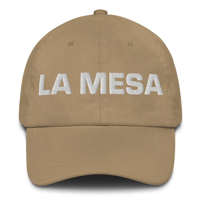 La Mesa The Mesa Resident Fierté espagnole mexicaine Cadeau Regalo Dad Hat