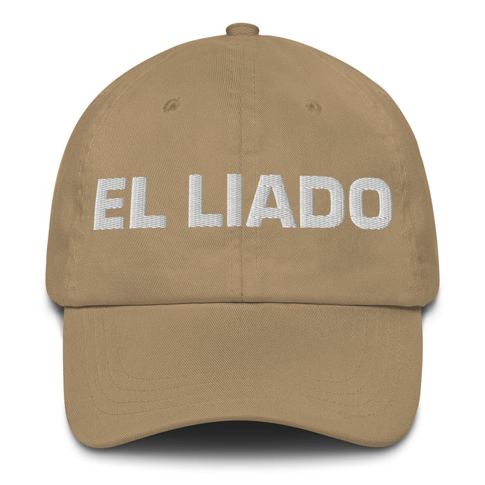 El Liado The Hooked Up One Mexican Spanish Pride Gift Regalo Dad Hat