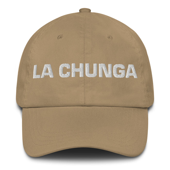 La Chunga The Tough One Mexican Spanish Pride Gift Regalo Dad Hat