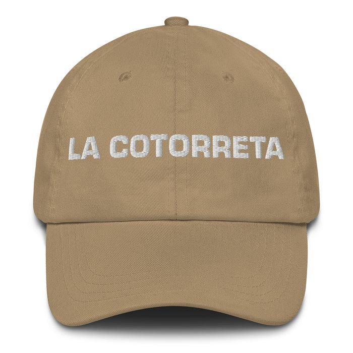 La Cotorreta The Talkative One Mexican Spanish Pride Gift Regalo Dad Hat