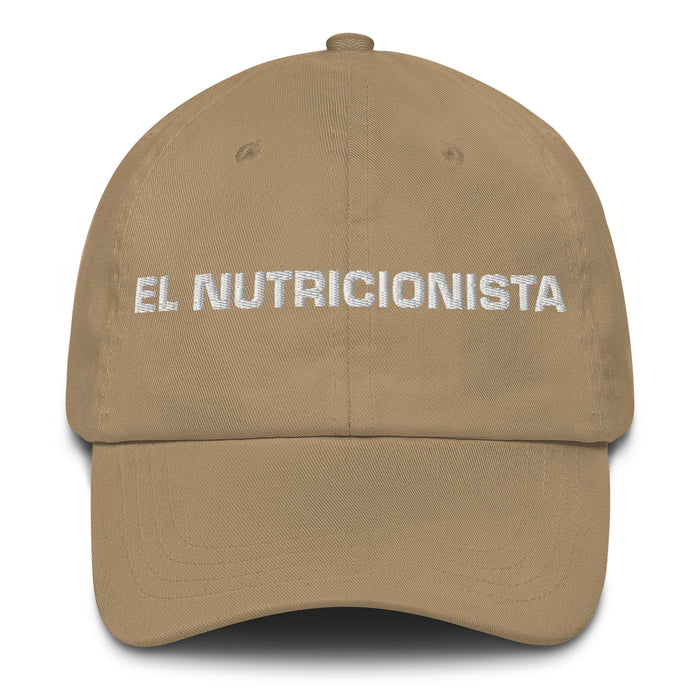 El Nutricionista The Nutritionist Mexican Spanish Pride Gift Regalo Dad Hat