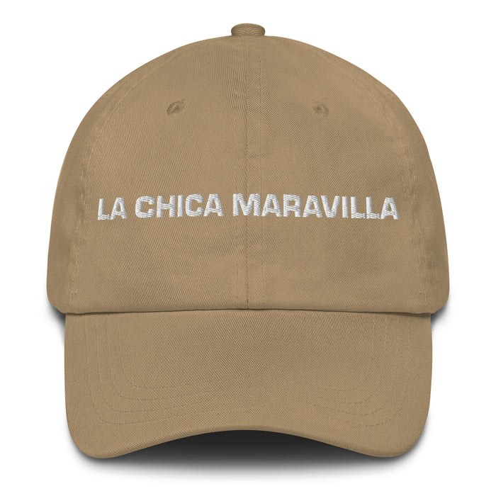 La Chica Maravilla The Wonder Woman / Man Mexican Spanish Pride Gift Regalo Dad Hat