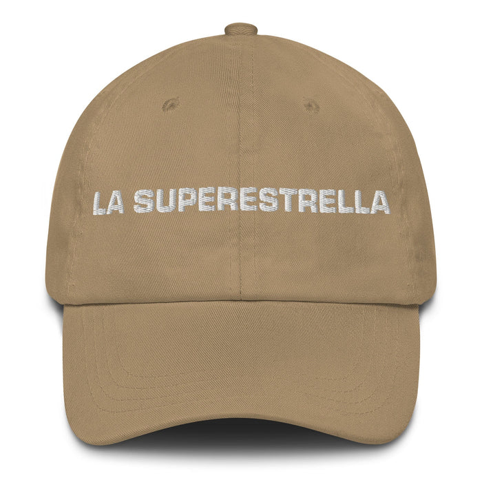 La Superestrella The Superstar Mexican Spanish Pride Regalo Cappello da papà