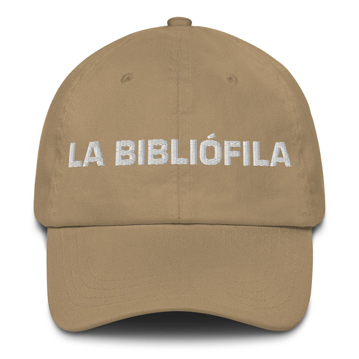 La Bibliófila The Book Lover Mexican Spanish Pride Gift Regalo Dad Hat