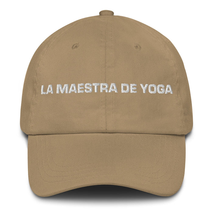 La Maestra De Yoga The Yoga Master Mexican Spanish Pride Gift Regalo Dad Hat