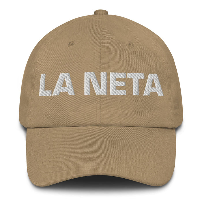 La Neta The Real One Mexican Spanish Pride Gift Regalo Dad Hat