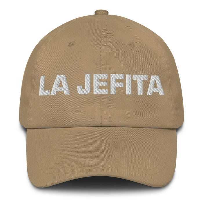 La Jefita The Little Boss Mexican Spanish Pride Gift Regalo Dad Hat