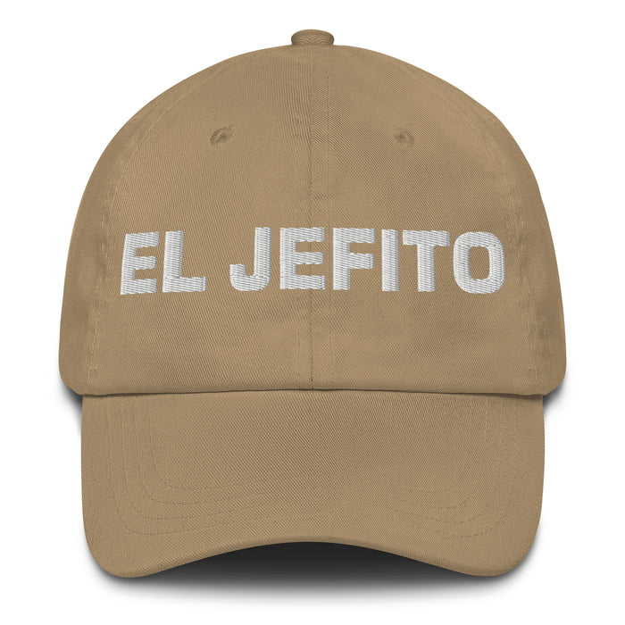 El Jefito The Little Boss Mexican Spanish Pride Gift Regalo Dad Hat